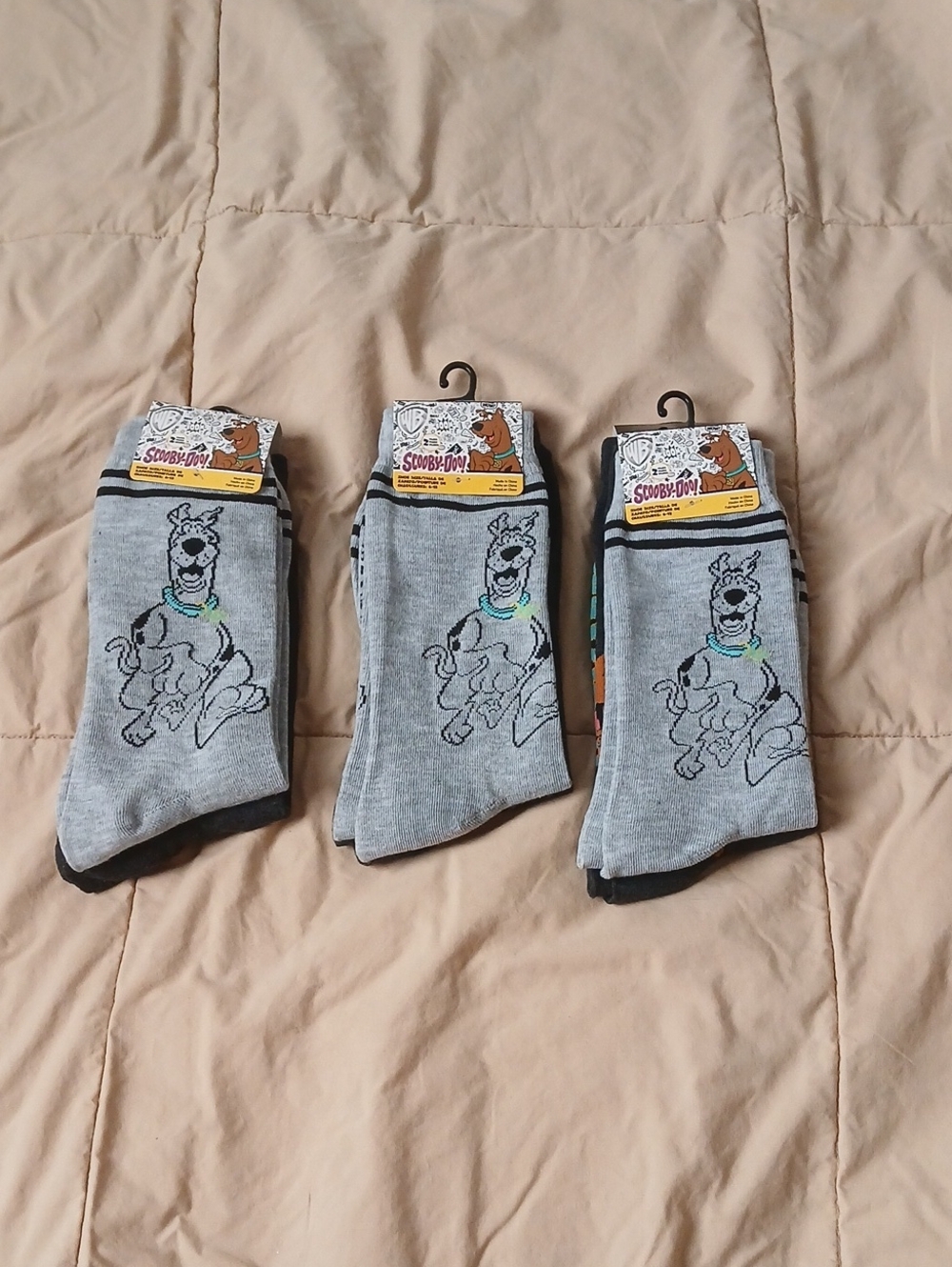 NWT Scooby-Doo Socks 6 Pair